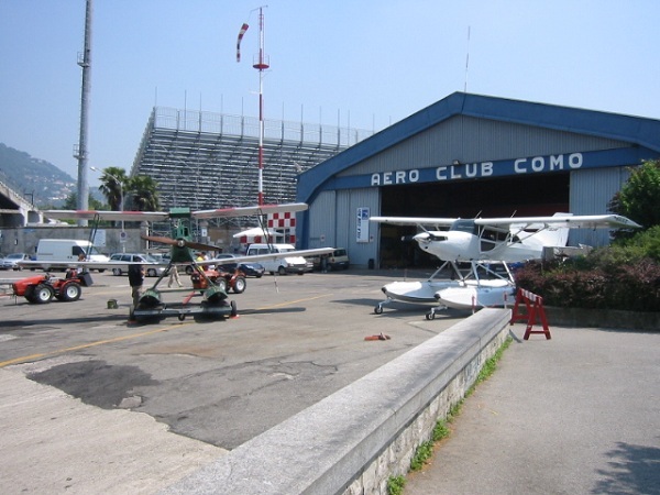  Aeroclube de Como  Lago de Como  Itlia. 